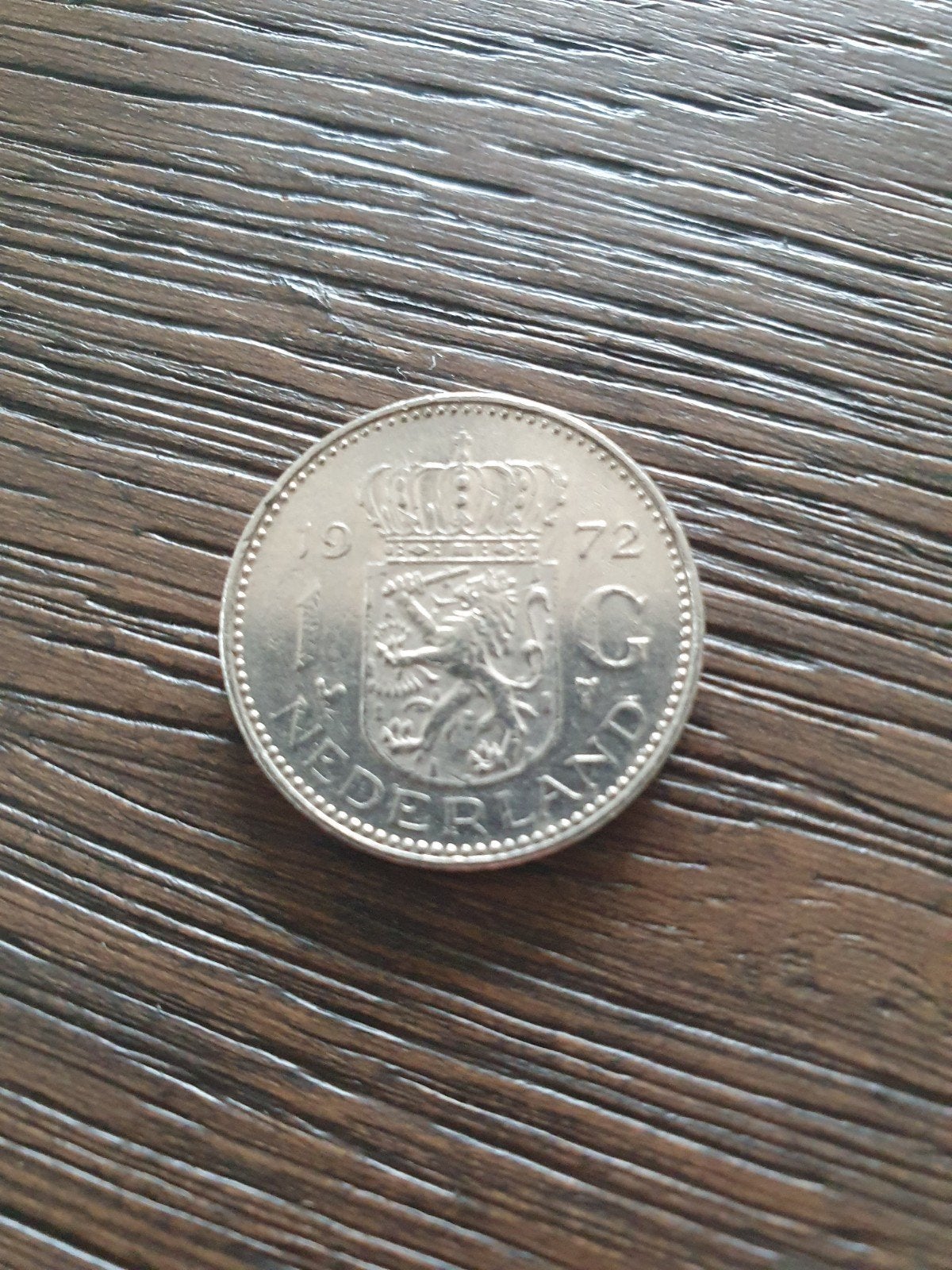 Nederland 1 Gulden 1972 Nikkel Juliana, Postzegels en Munten, Munten | Nederland, Ophalen of Verzenden, Koningin Juliana, 1 gulden