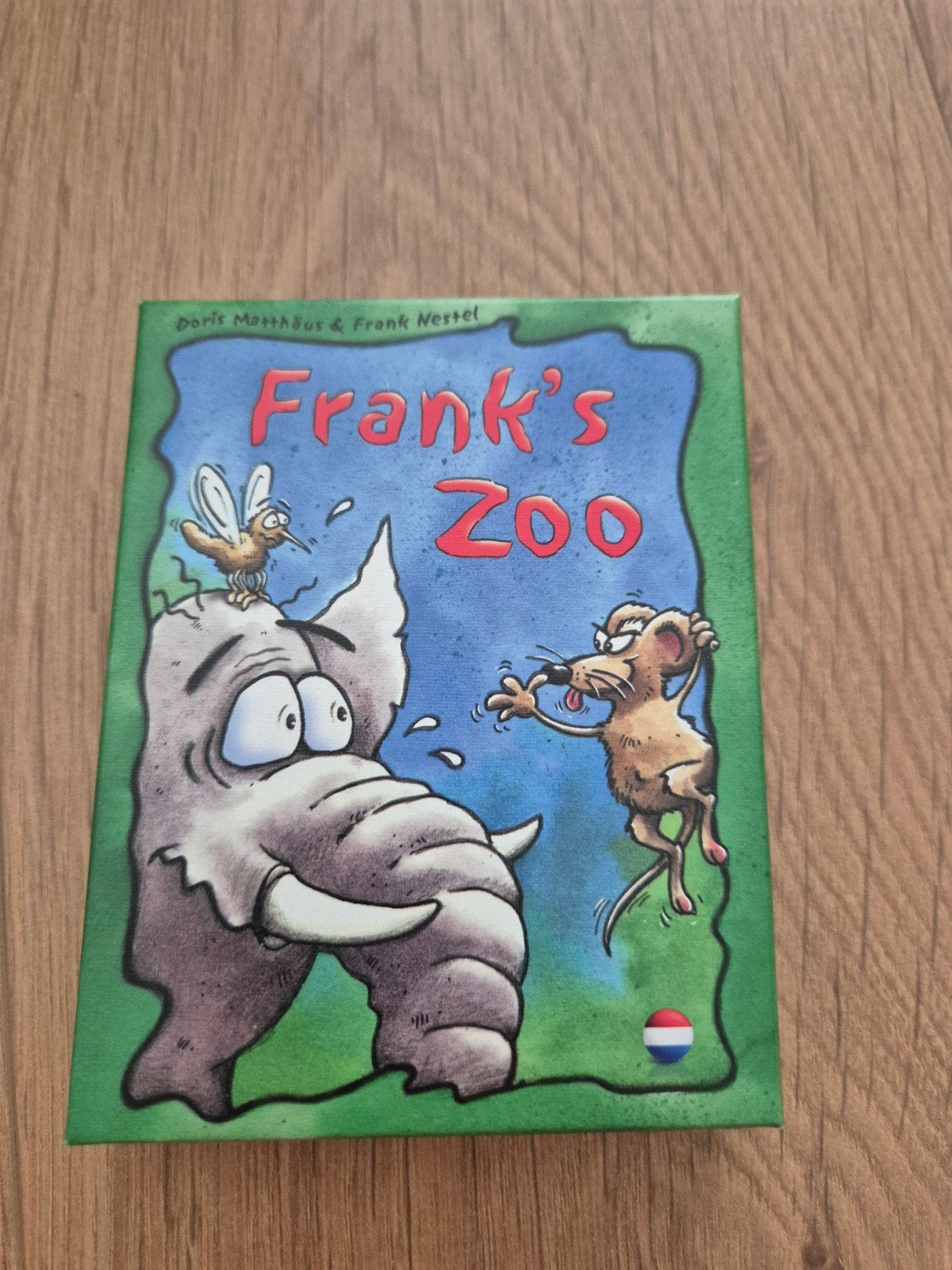 Frank's Zoo Kaartspel - voor 3-7 spelers, Hobby en Vrije tijd, Drie of vier spelers, Ophalen of Verzenden, Zo goed als nieuw, Asmodee