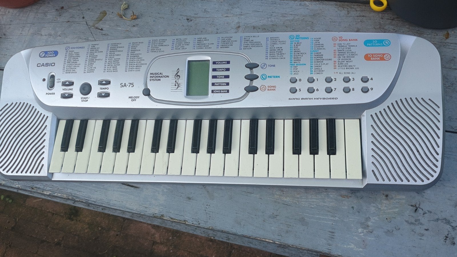 Casio keyboard (compact model), Muziek en Instrumenten, Keyboards, Gebruikt, Overige aantallen, Casio, Ophalen of Verzenden