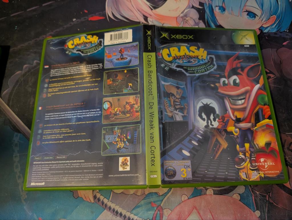 Crash Bandicoot: De Wraak van Cortex - Xbox, 1 speler, Ophalen of Verzenden, Zo goed als nieuw, Platform