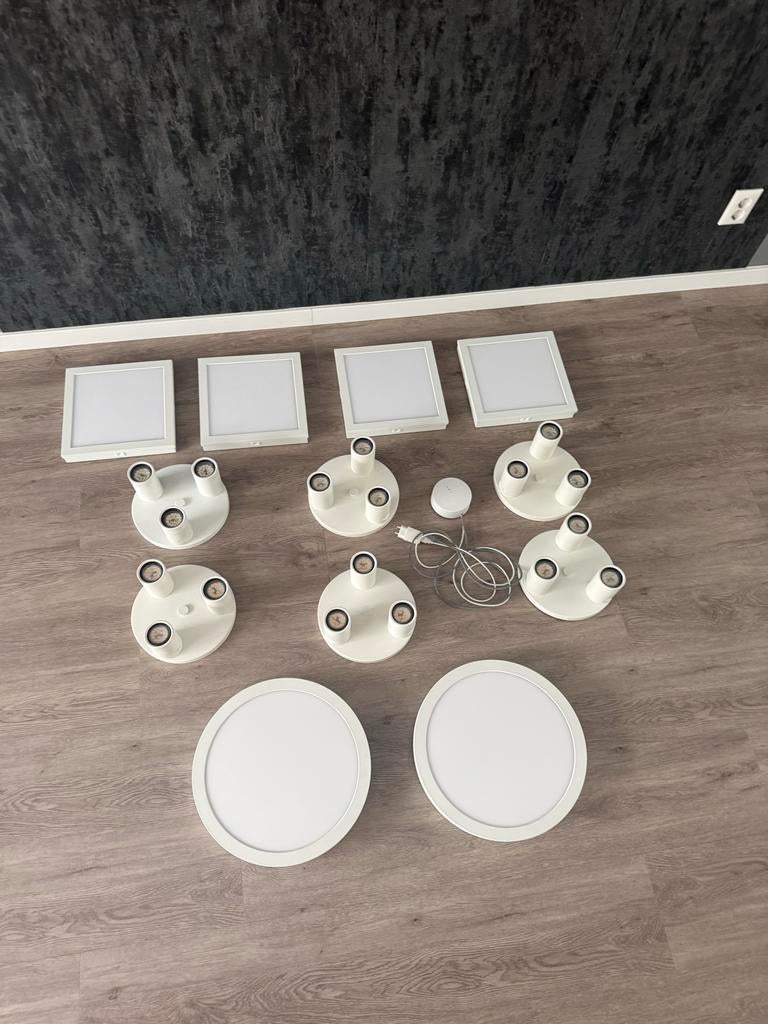 Complete IKEA TRÅDFRI Smart Verlichting Set, Ophalen of Verzenden, Zo goed als nieuw, Kunststof
