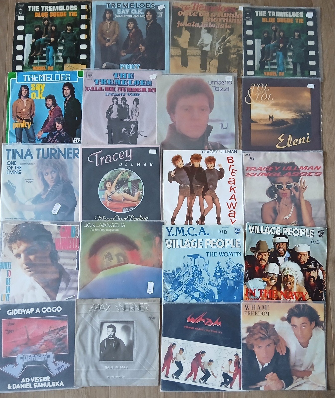 82 pop rock 7" singles, Cd's en Dvd's, Gebruikt, 7 inch, Ophalen of Verzenden, Pop