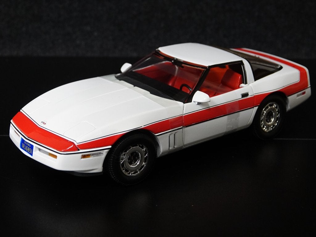 Greenlight 1:18 1984 Chevrolet Corvette C4 Face The A-Team, Hobby en Vrije tijd, Overige merken, Auto, Onbekend, Nieuw
