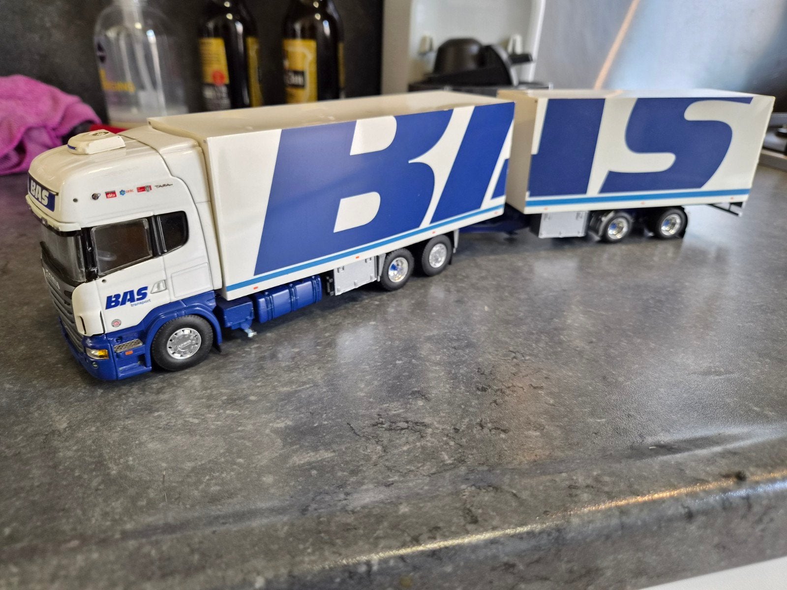 Tekno scania combi bas onderdelen verbouw, Ophalen of Verzenden, Zo goed als nieuw, Bus of Vrachtwagen, Tekno