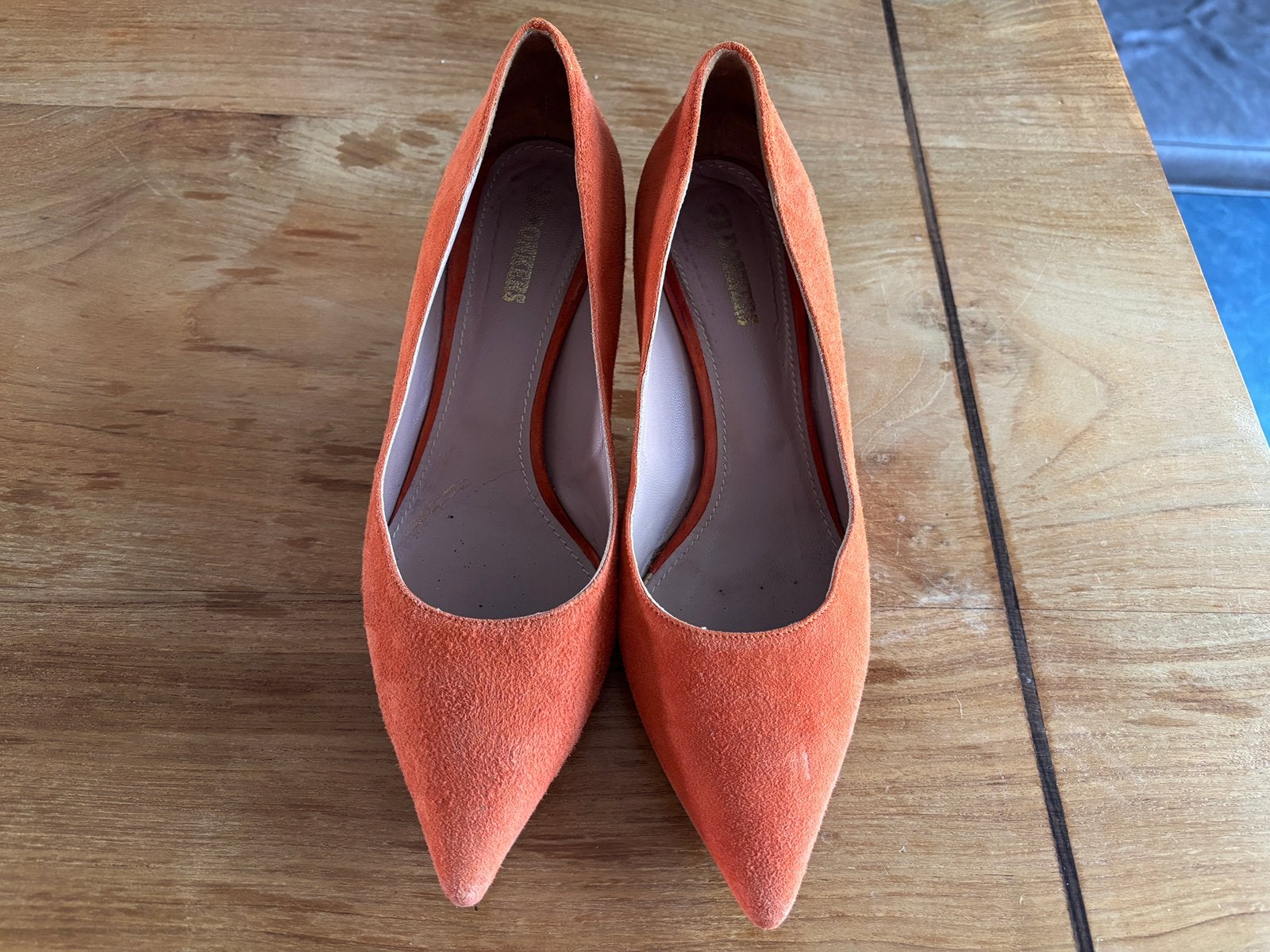 Oranje pumps maat 49 Ab Donkers, Ophalen of Verzenden, Zo goed als nieuw, Oranje