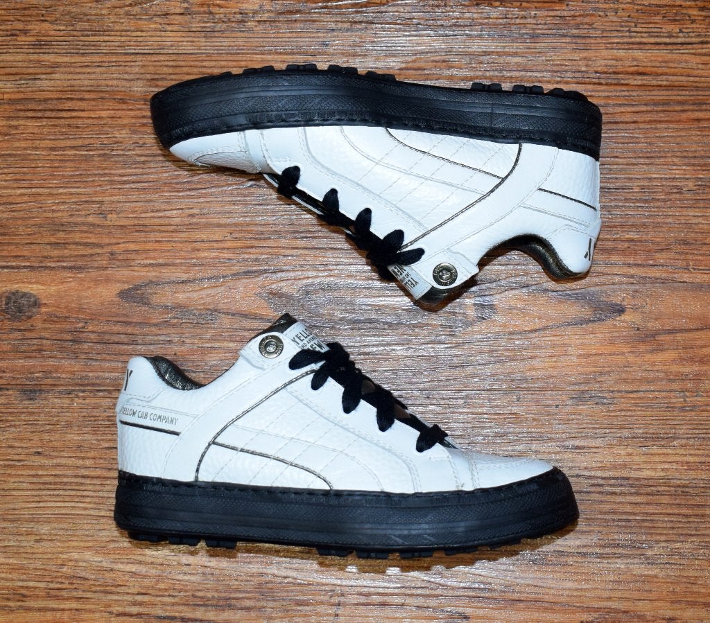 YELLOW CAB - volledig leren sneakers White - maat 31, Schoenen, Nieuw, Ophalen of Verzenden, Jongen
