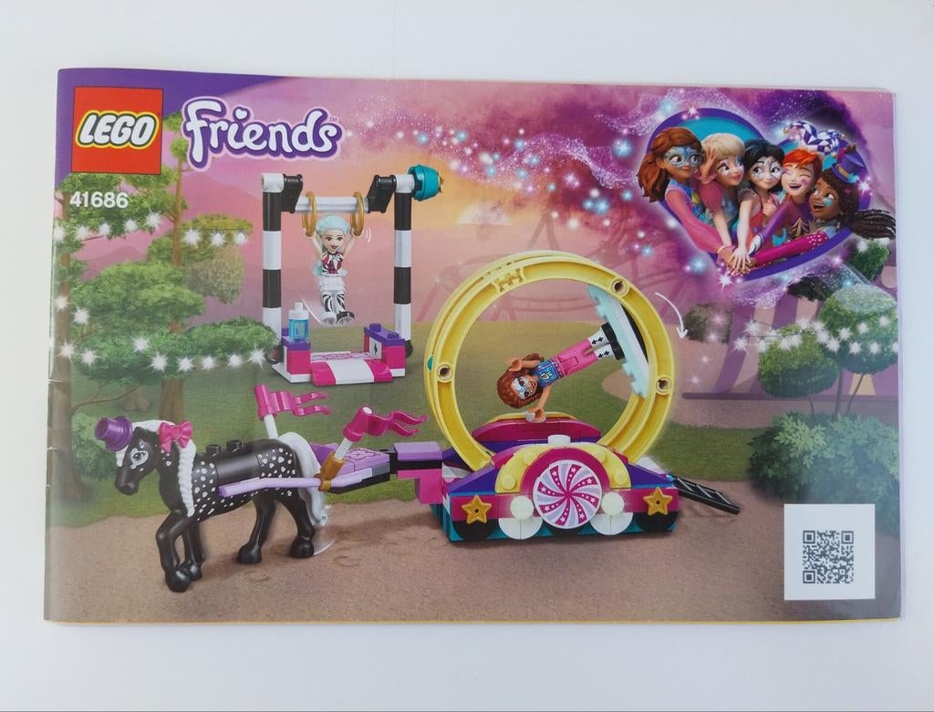 Lego Friends 41686 Magische acrobatiek, Kinderen en Baby's, Speelgoed | Duplo en Lego, Compleet, Lego, Friends, Ophalen of Verzenden