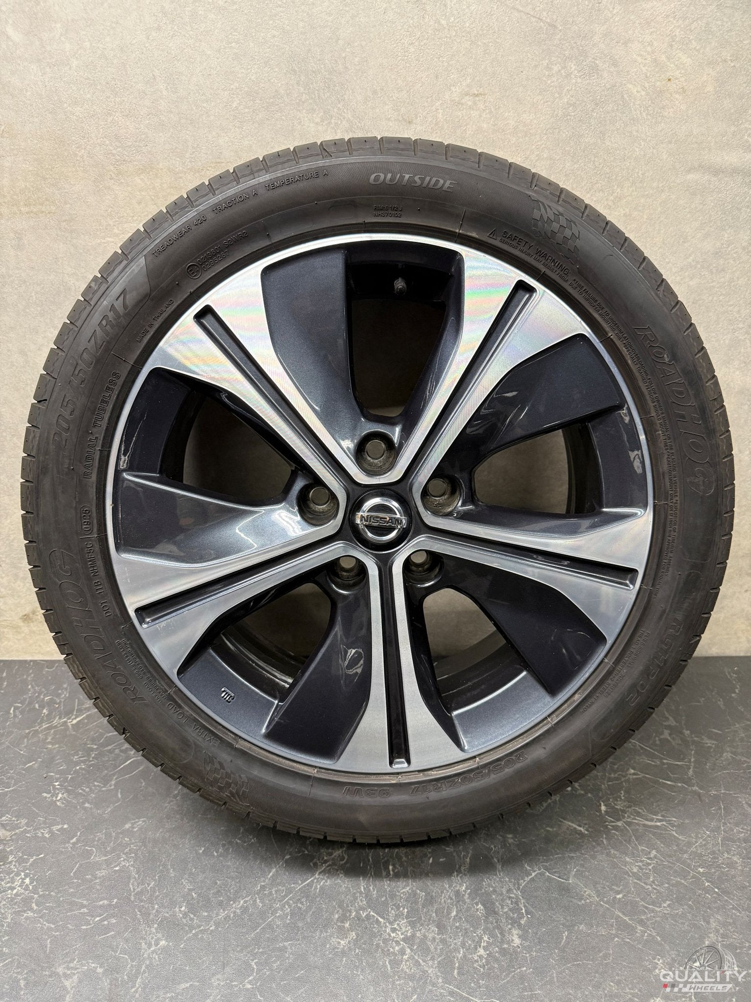 17” Nissan Pulsar, Leaf, Toyota Auris, Corolla Velgen + met, Auto-onderdelen, Banden en Velgen, Gebruikt, -, -, Banden en Velgen