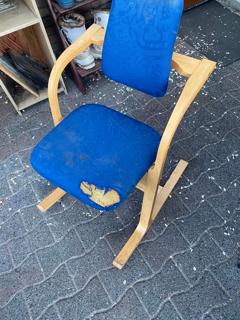 Stokke stoel opknapper, Huis en Inrichting, Gebruikt, Eén, Hout, Verzenden