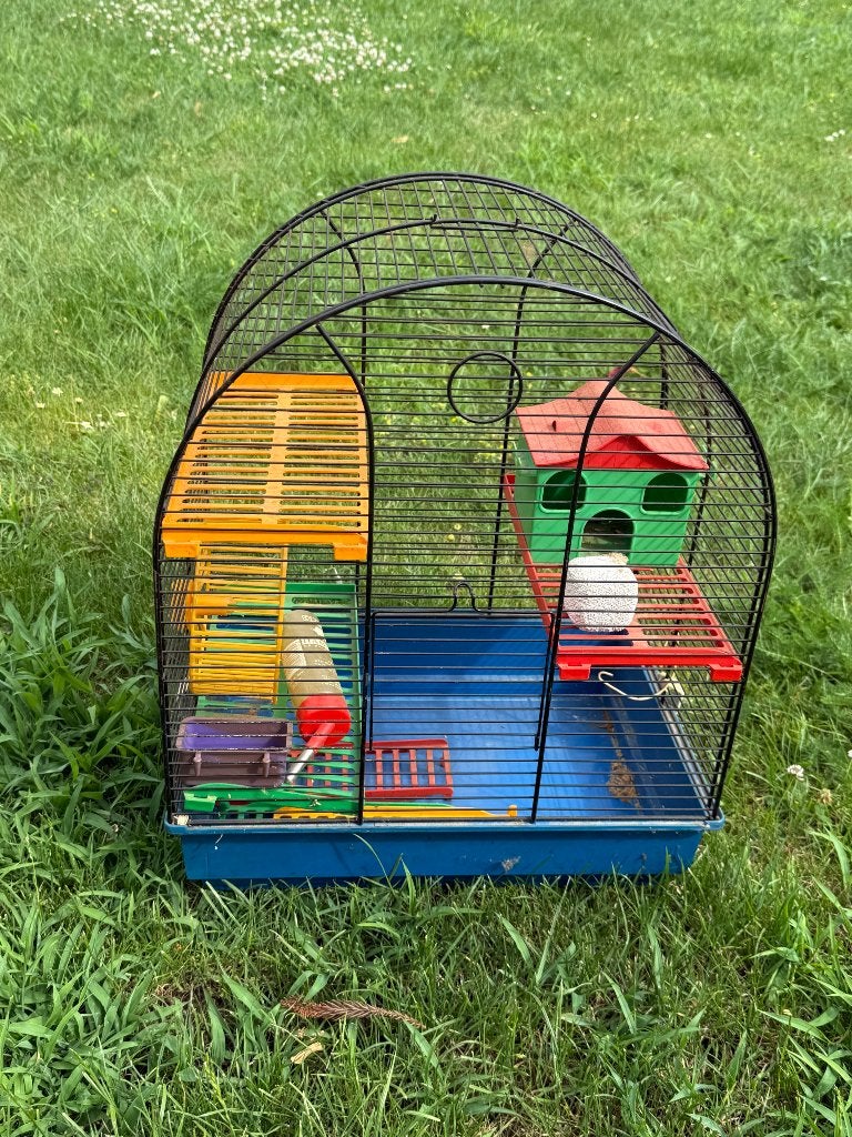 Hamster kooi, Dieren en Toebehoren, Kooi, Gebruikt, Minder dan 75 cm, Hamster
