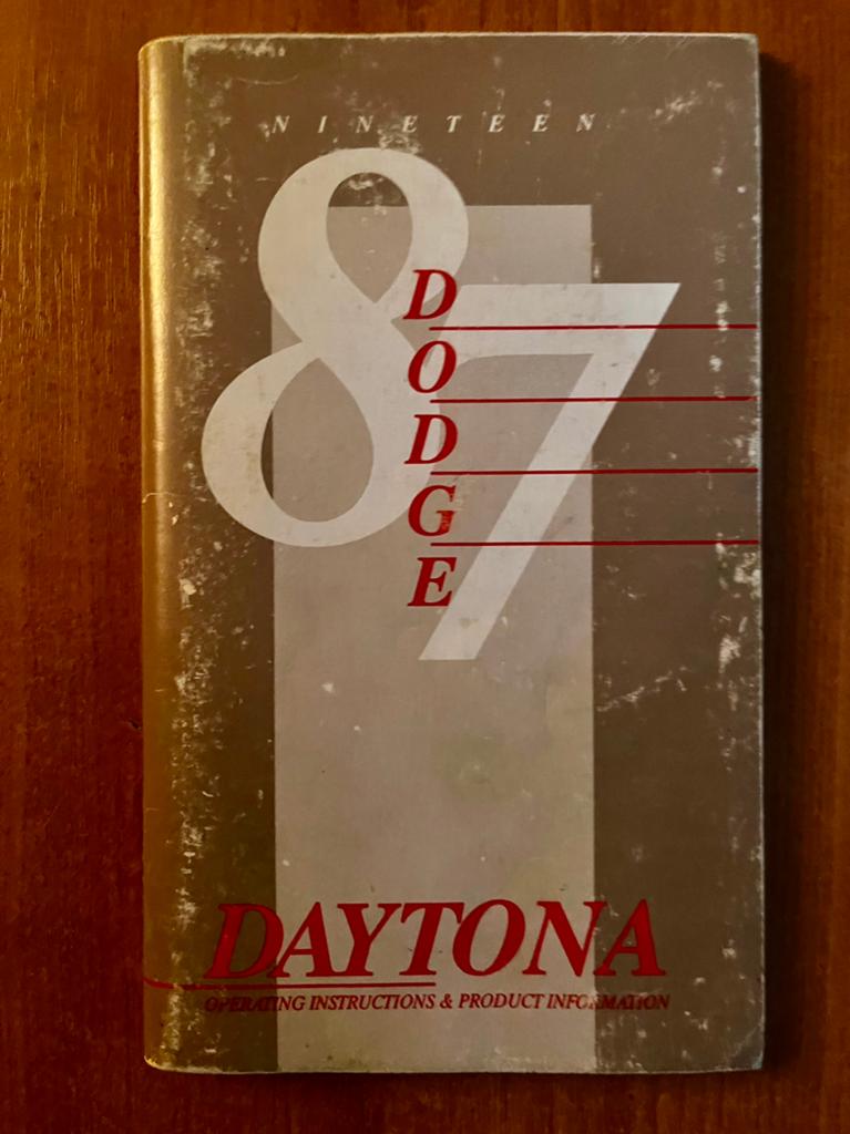 Dodge Daytona, Ophalen of Verzenden