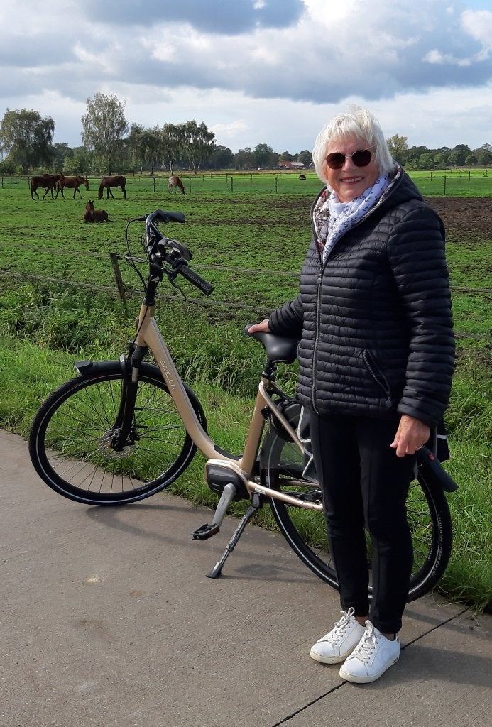 Foto 5 van Elektrische fiets met automatische versnelling, als nieuw.