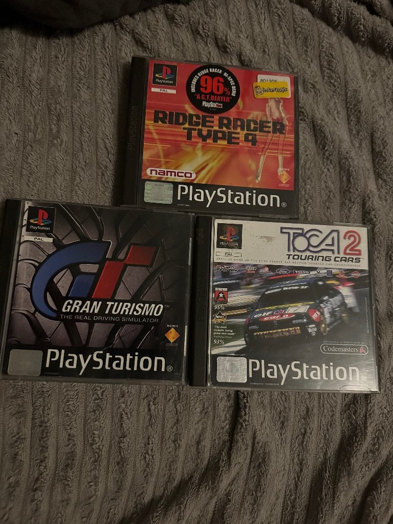PS1 spellen, Spelcomputers en Games, Gebruikt, Racen en Vliegen, 2 spelers, Ophalen of Verzenden