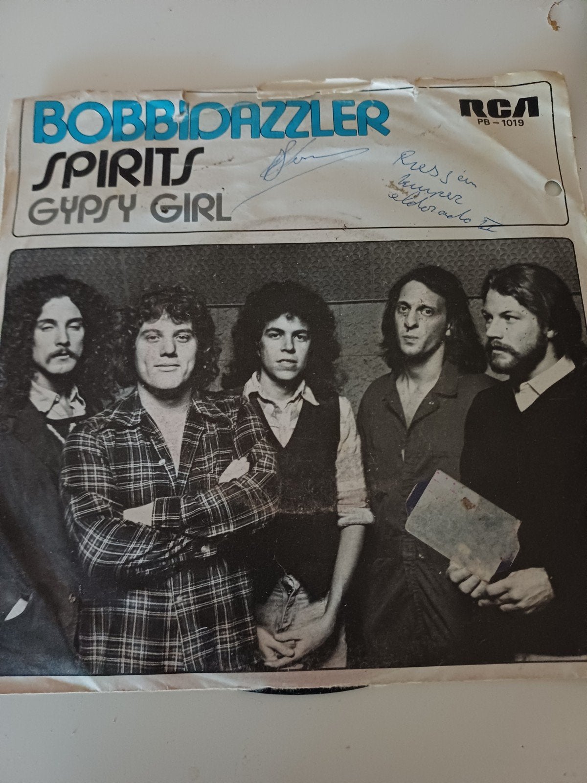 Bobbidazzler - Spirits / Gypsy Girl (7 inch vinyl), Gebruikt, 7 inch, Ophalen of Verzenden, Pop