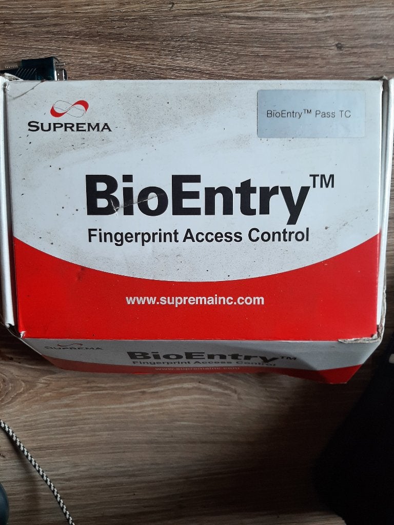 Suprema BioEntry vingerafdruklezer alarmsysteem, Ophalen, Zo goed als nieuw, Compleet systeem, Overige soorten