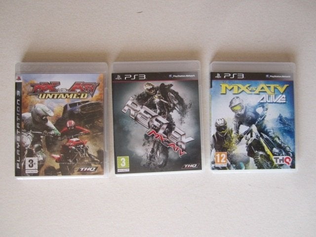 PS3 * MX vs ATV * Playstation 3, Racen en Vliegen, Ophalen of Verzenden, Vanaf 12 jaar, 2 spelers