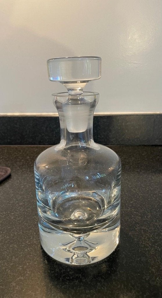 Kristallen karaf, Ophalen of Verzenden, Zo goed als nieuw, Kristal, Overige typen