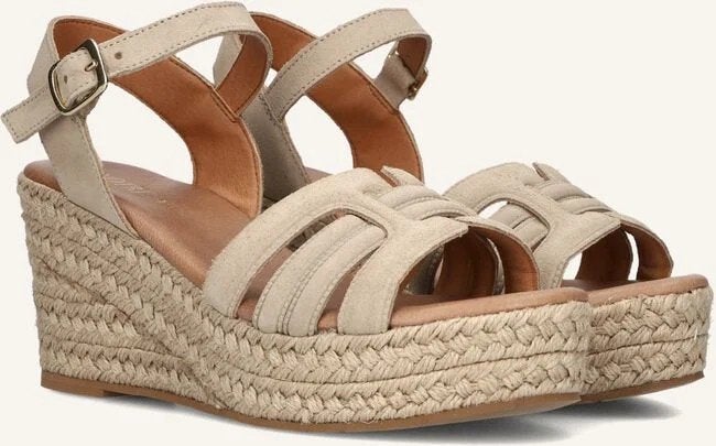 NIEUWE sleehak sandalen van NOTRE-V, mt 37, Kleding | Dames, Schoenen, Ophalen of Verzenden, Nieuw, Beige, Sandalen of Muiltjes