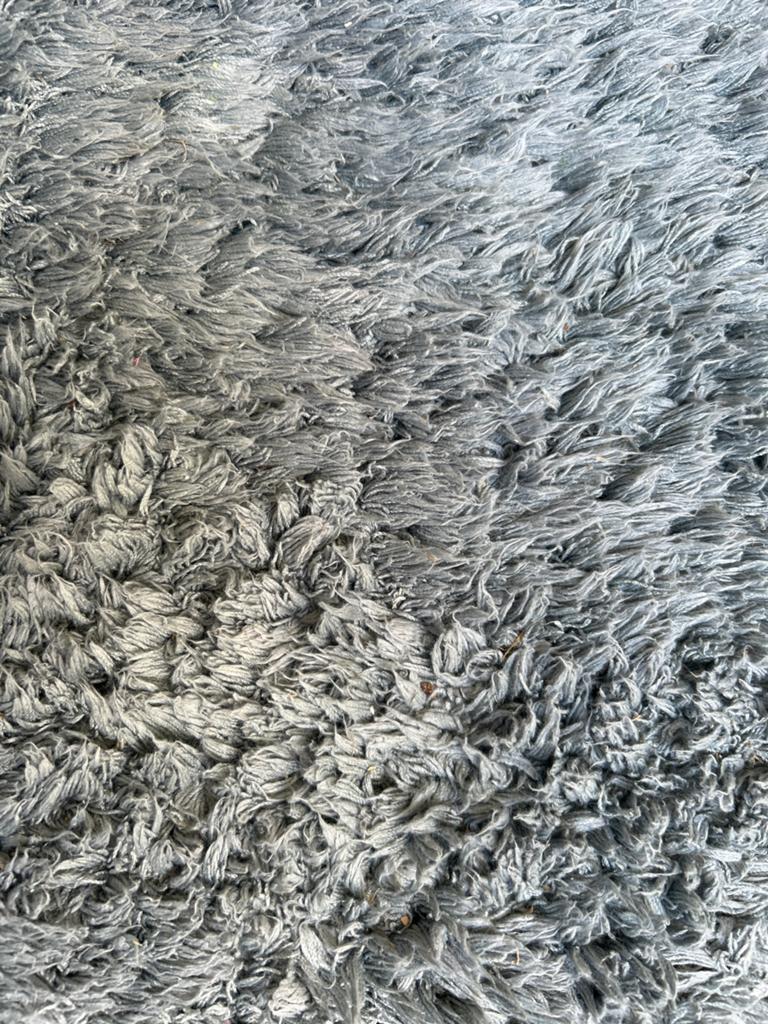 Vloerkleed Leen Bakker CHARME 160x230 cm Grijs Polyester, Ophalen, Gebruikt, 150 tot 200 cm, 200 cm of meer