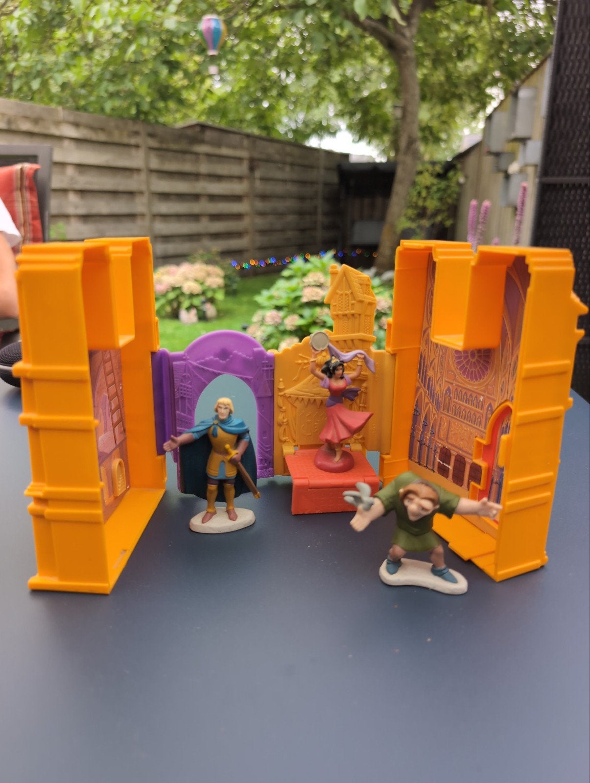 Disney De Klokkenluider van de Notre Dame speelset, Ophalen of Verzenden, Overige figuren, Gebruikt