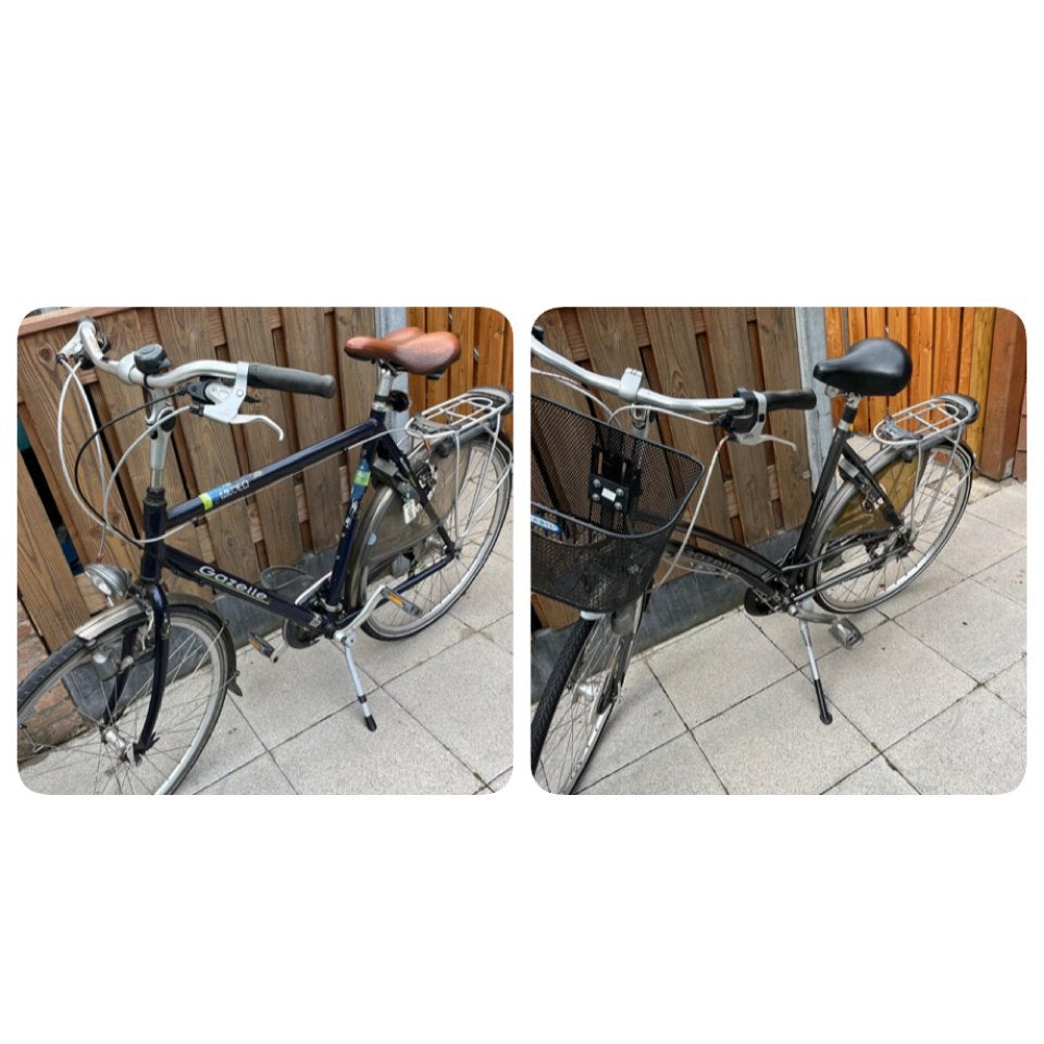 Gazelle set fietsen, Fietsen en Brommers, 55 tot 59 cm, Ophalen, Velgrem