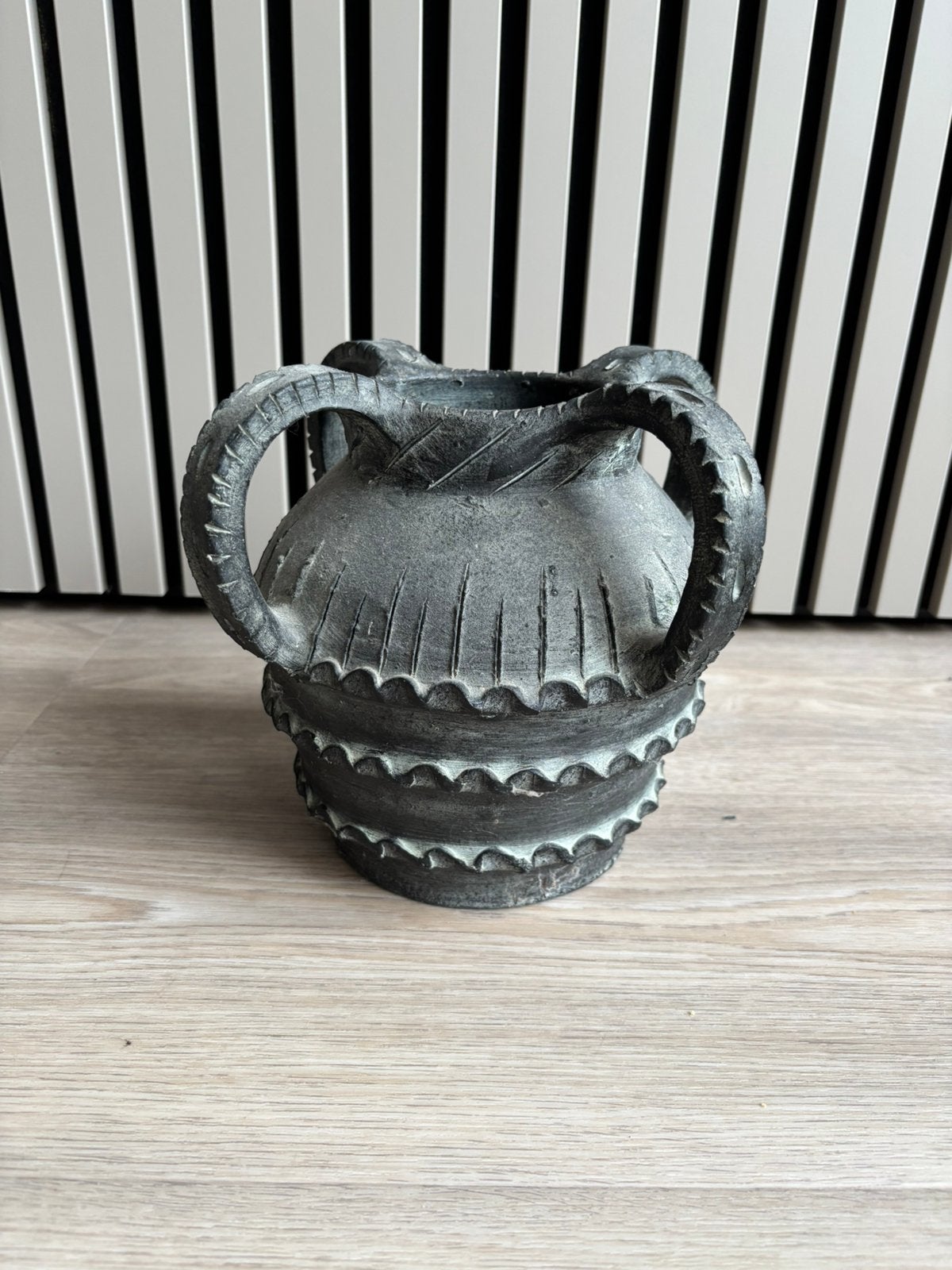 Ceramica Partenon vaas - genummerd 107, Ophalen of Verzenden, Aardewerk of Porselein, Minder dan 50 cm