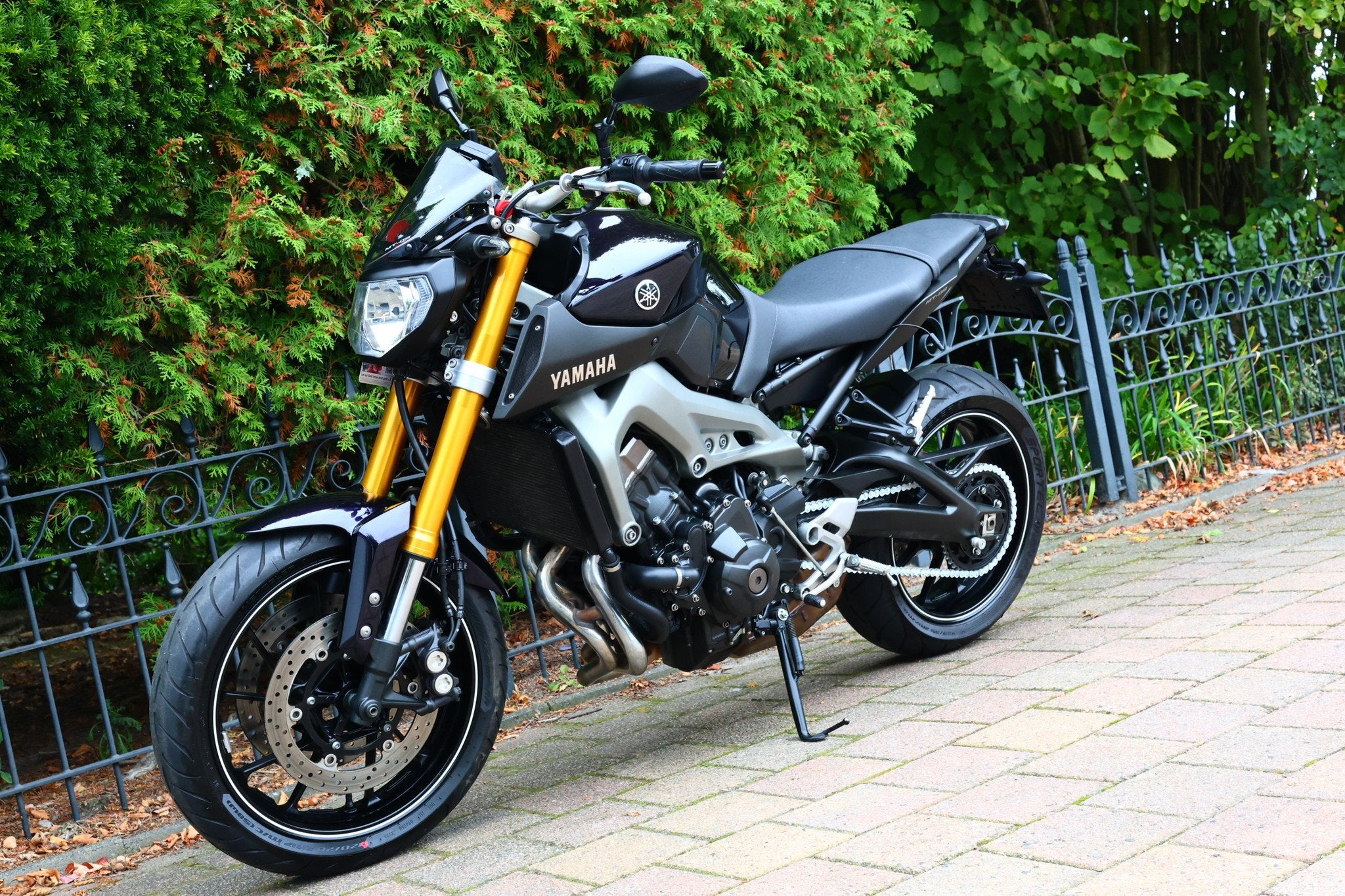 Yamaha MT09 | MT-09 | MT 09 BLACK EDITION (bj 2014), Meer dan 35 kW, 847 cc, Handgeschakeld, Naked bike