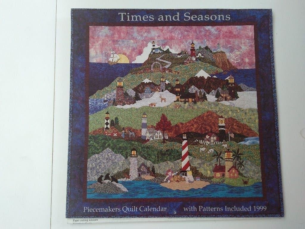 1999 Piecemakers calendar + patronen, Ophalen, Nieuw, Patroon