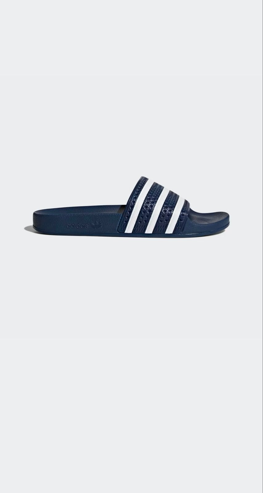Adidas Adilette slippers - Maat 46 (valt als 44 2/3), Kleding | Heren, Schoenen, Ophalen of Verzenden, Nieuw, Blauw, Slippers