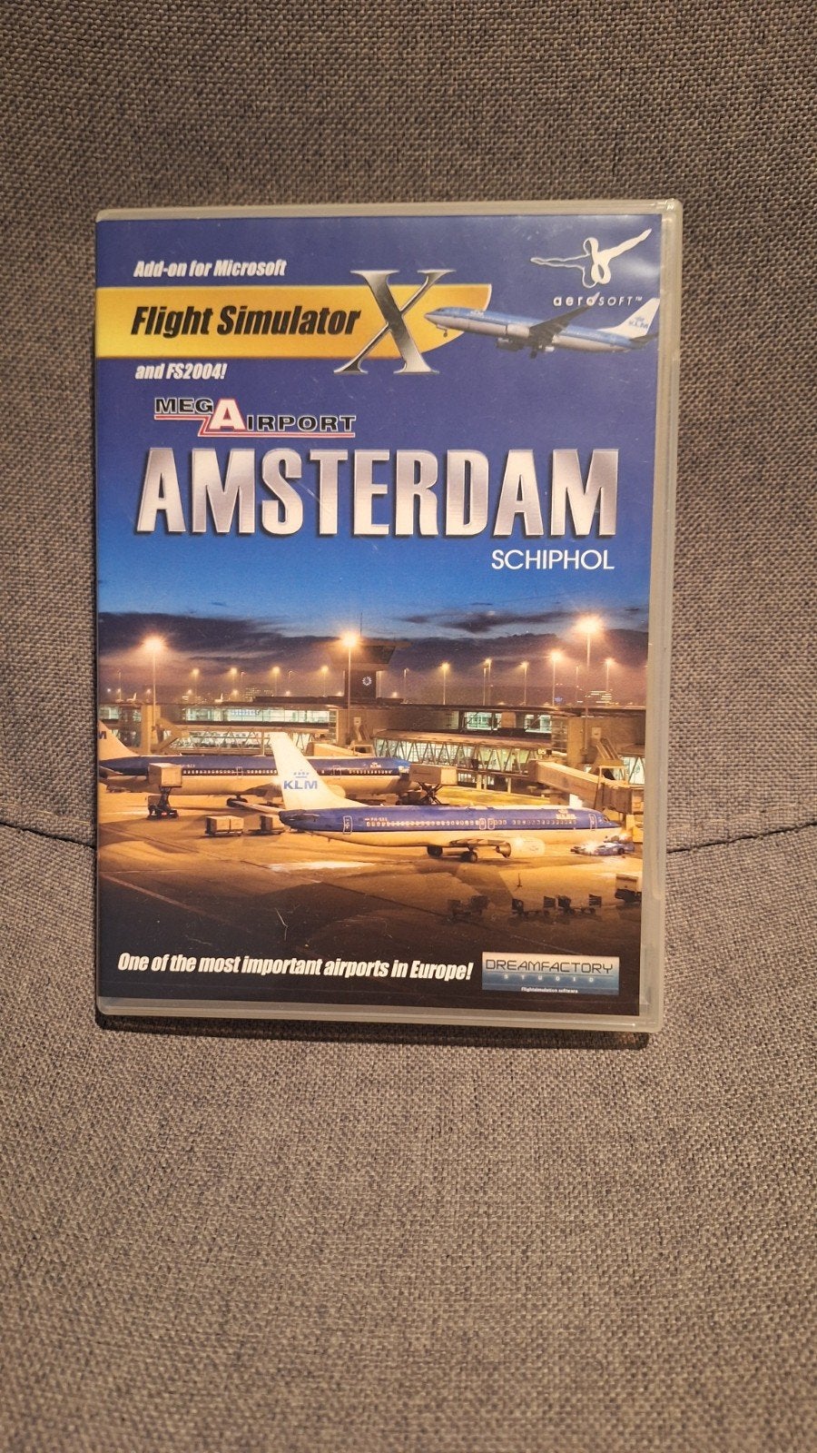 Mega Airport Amsterdam Schiphol Add-on Flight Simulator X, Gebruikt, 1 speler, Ophalen of Verzenden, Vanaf 3 jaar