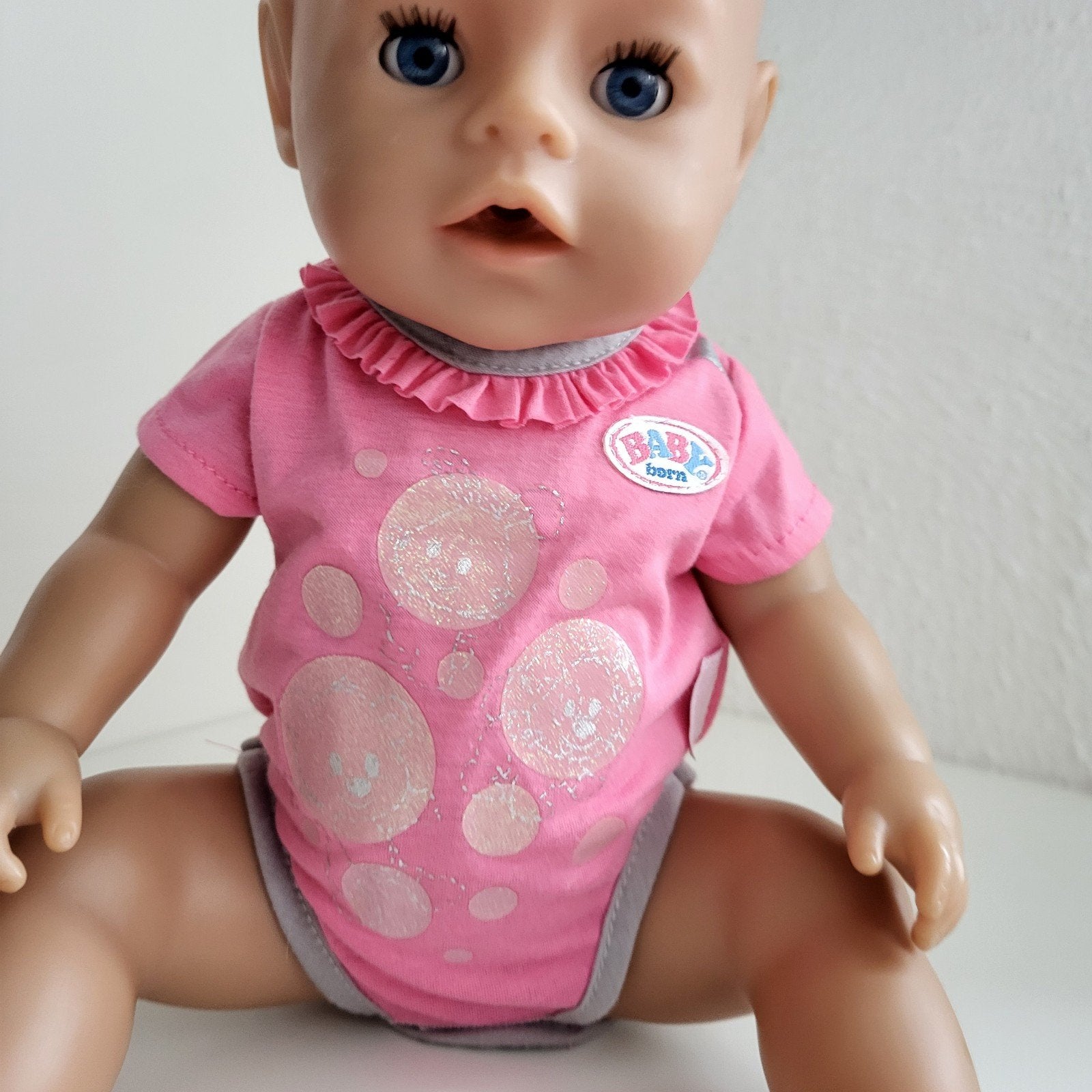 Baby Born kleertjes Romper Babyborn Excl.poppen 43 cm, Ophalen of Verzenden, Zo goed als nieuw, Babypop