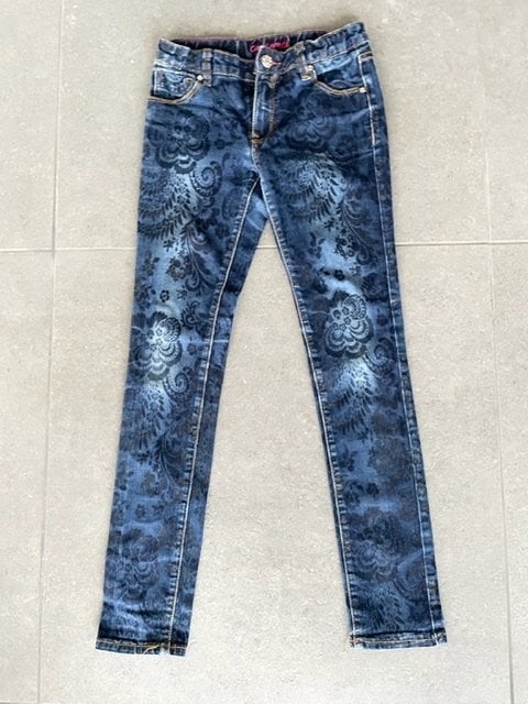 Cakewalk spijkerbroek maat 146 met print, Broek, Cakewalk, Meisje, Ophalen of Verzenden