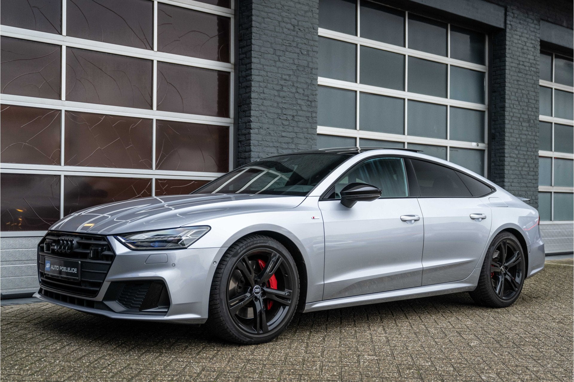 Audi A7 Sportback 55 TFSI e quattro Pro Line S Competition R, Dealer onderhouden, Gebruikt, Zwart, 4 cilinders