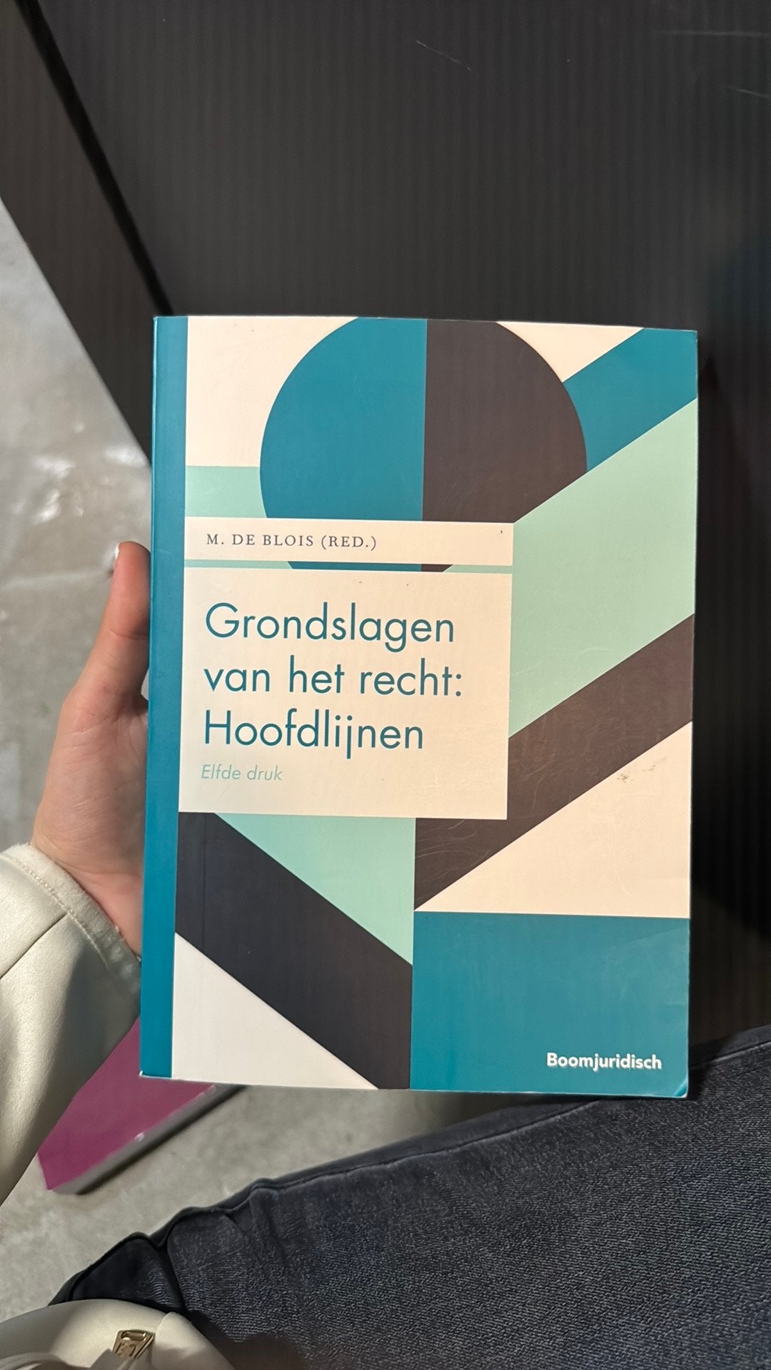 M. de Blois - Grondslagen van het recht: Hoofdlijnen, Sociale wetenschap, Ophalen of Verzenden, M. de Blois, Zo goed als nieuw