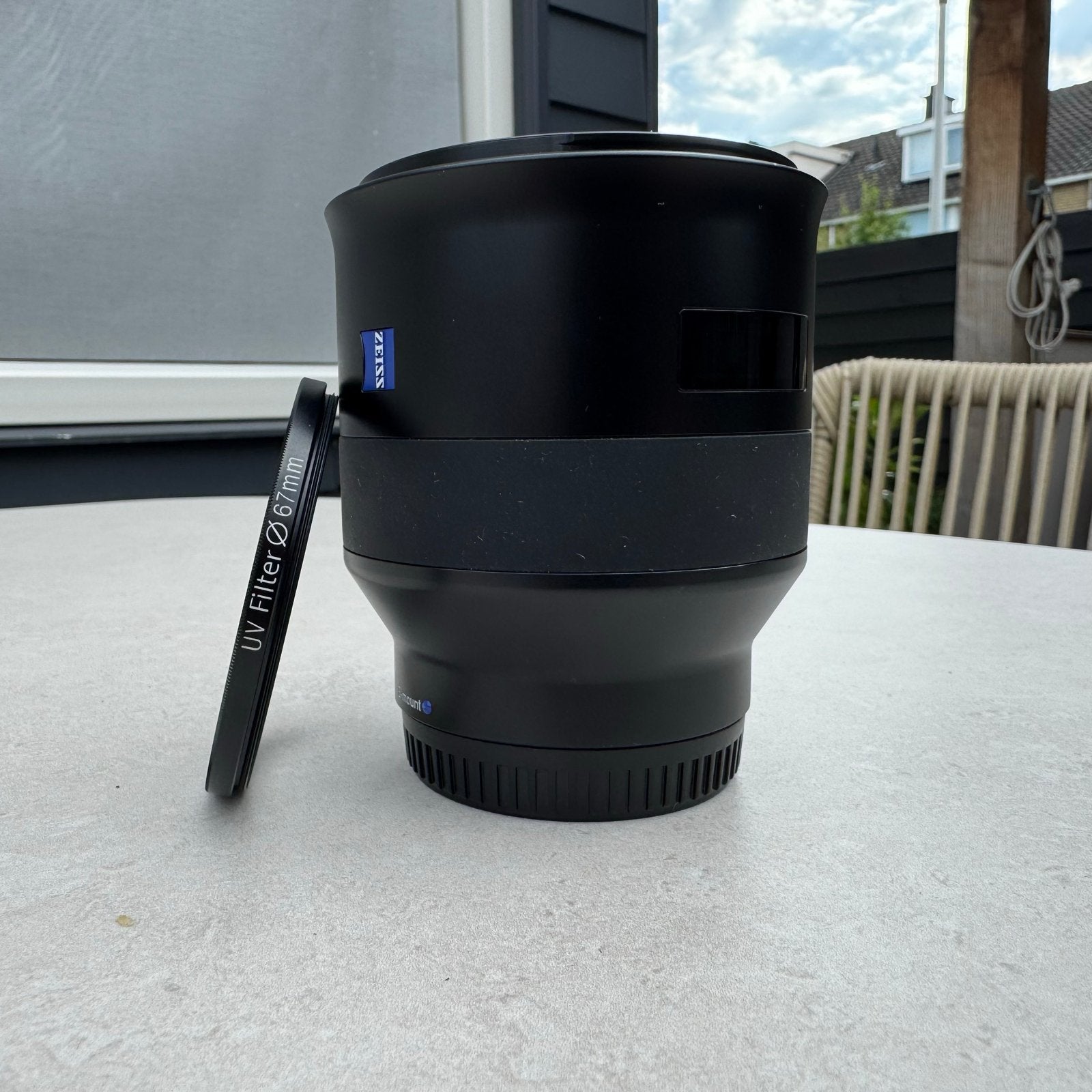 Zeiss Batis 85mm F1.8 Sony E-Mount, Ophalen of Verzenden, Zo goed als nieuw, Telelens