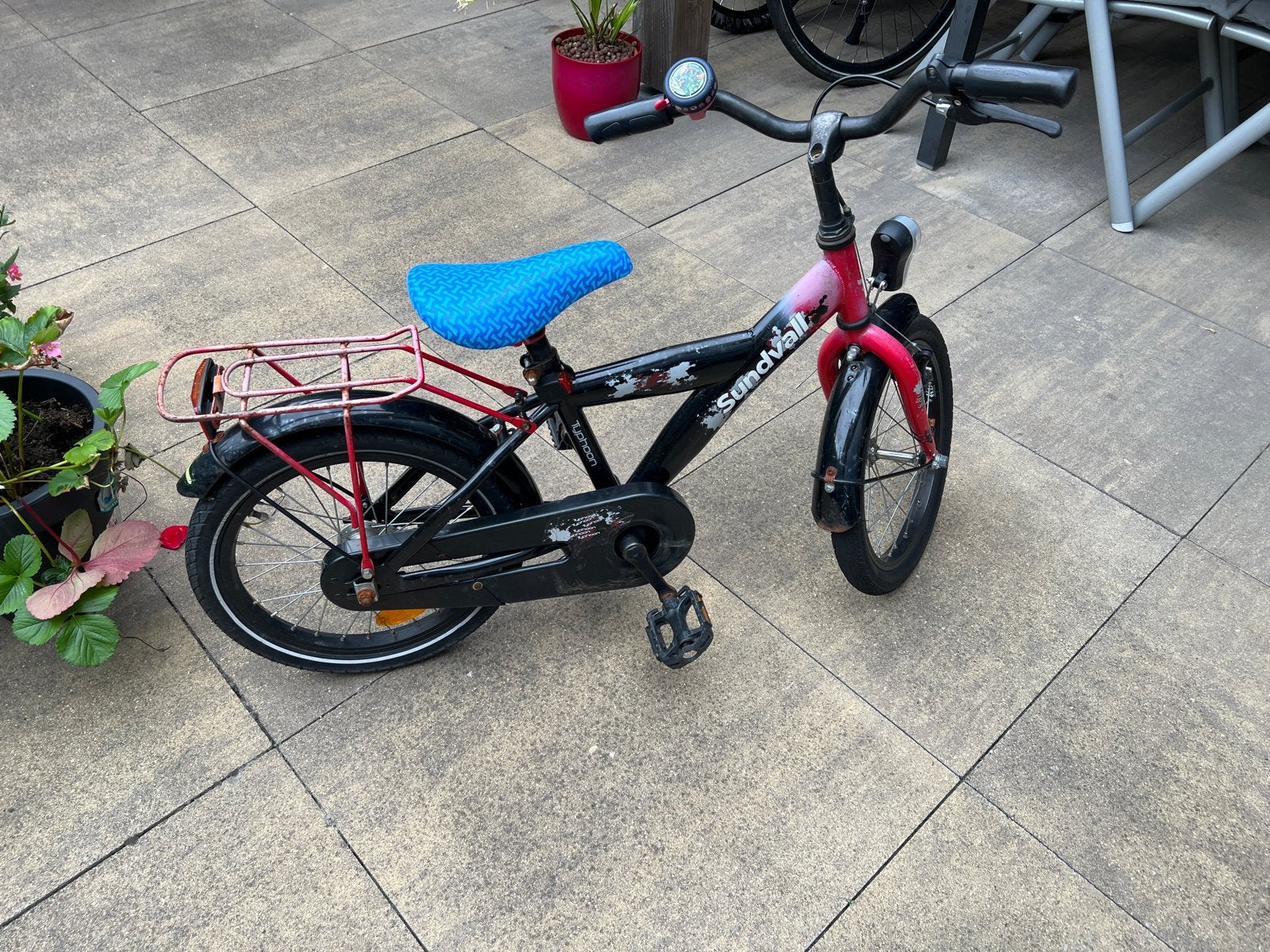 Kinderfiets 16 inch - SandVall Urban, Ophalen, Gebruikt, Terugtraprem, 16 tot 20 inch