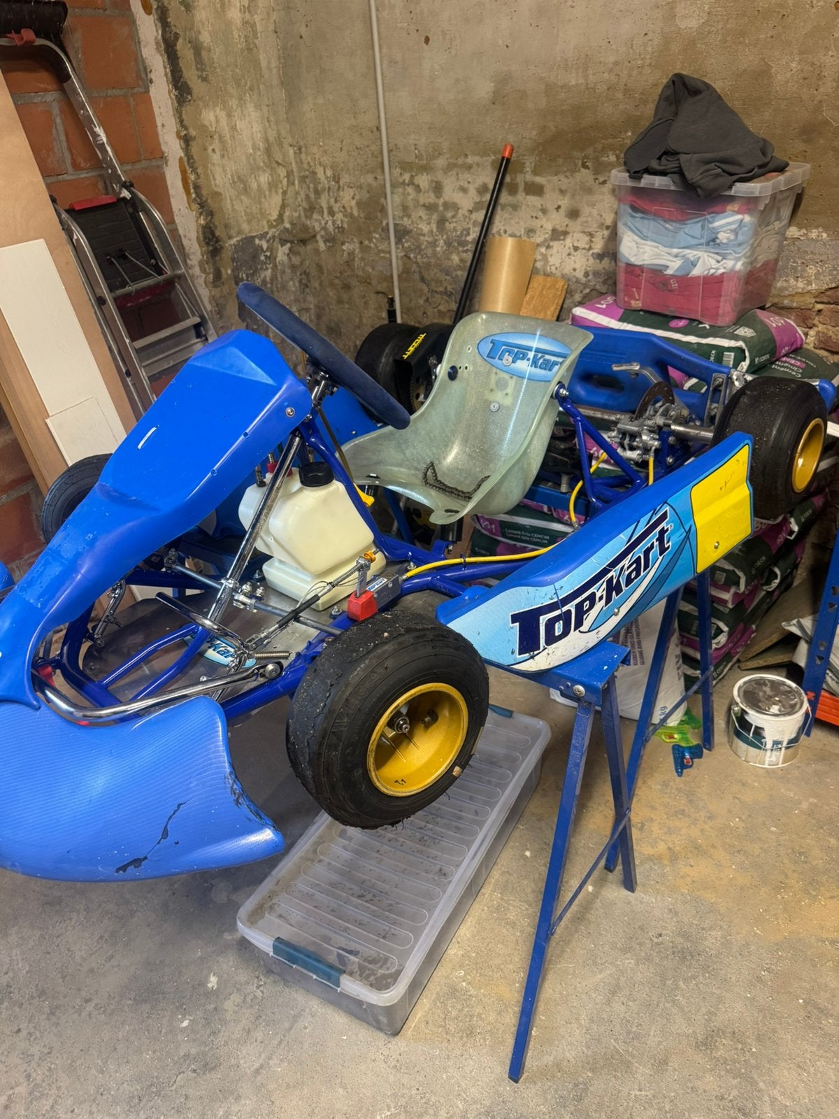 Topkart mini chassis, Sport en Fitness, Karting, Ophalen, Gebruikt, Kart