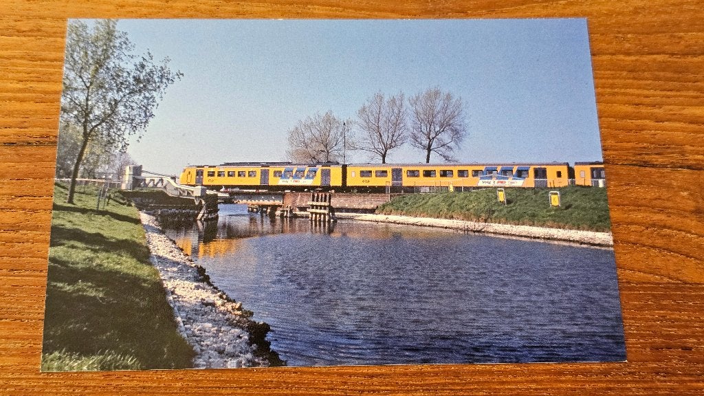 Foto TREIN NS Nederlandse Spoorwegen SGM Sprinter Plan Y, Verzenden, Gebruikt, Trein, Overige typen