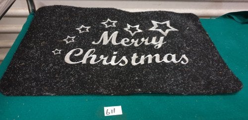 611 ] deurmat merry christmas, Diversen, Kerst, Ophalen of Verzenden, 'T Olde Gre-j, Info@toldegrej.nl, Endepoelstraat 20f Didam