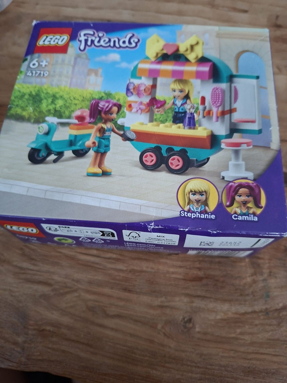 LEGO Friends 41719 Mobiele Modeboetiek, Ophalen, Zo goed als nieuw, Overige merken