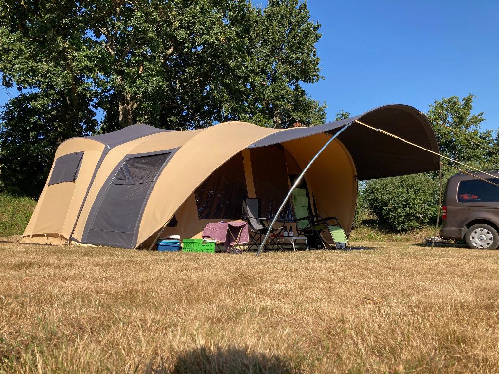 Cabanon Monaco (2020) – compleet, goed onderhouden, Caravans en Kamperen, Vouwwagens, Ophalen, Beige, Cabanon, Tot en met 6