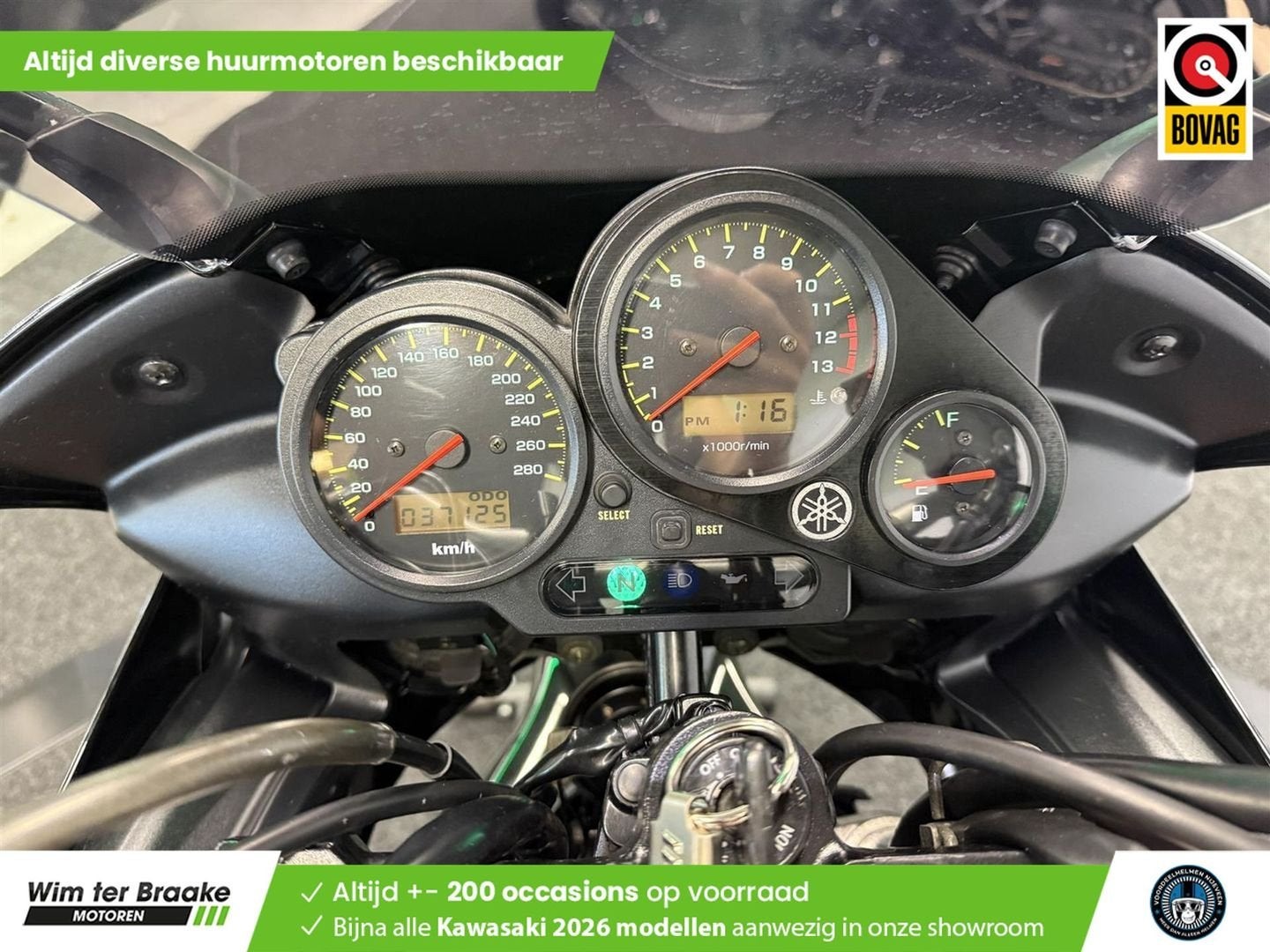 Yamaha FZS 1000 Fazer (bj 2006) 37,125 km, Motoren, Motoren | Yamaha, 4 cilinders, Motorrijbewijs A, Bedrijf, Onbekend