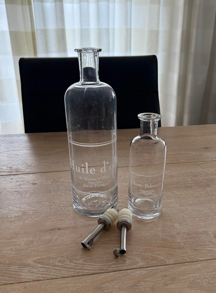 Riviera Maison olijfolie en balsamico, Ophalen of Verzenden, Gebruikt