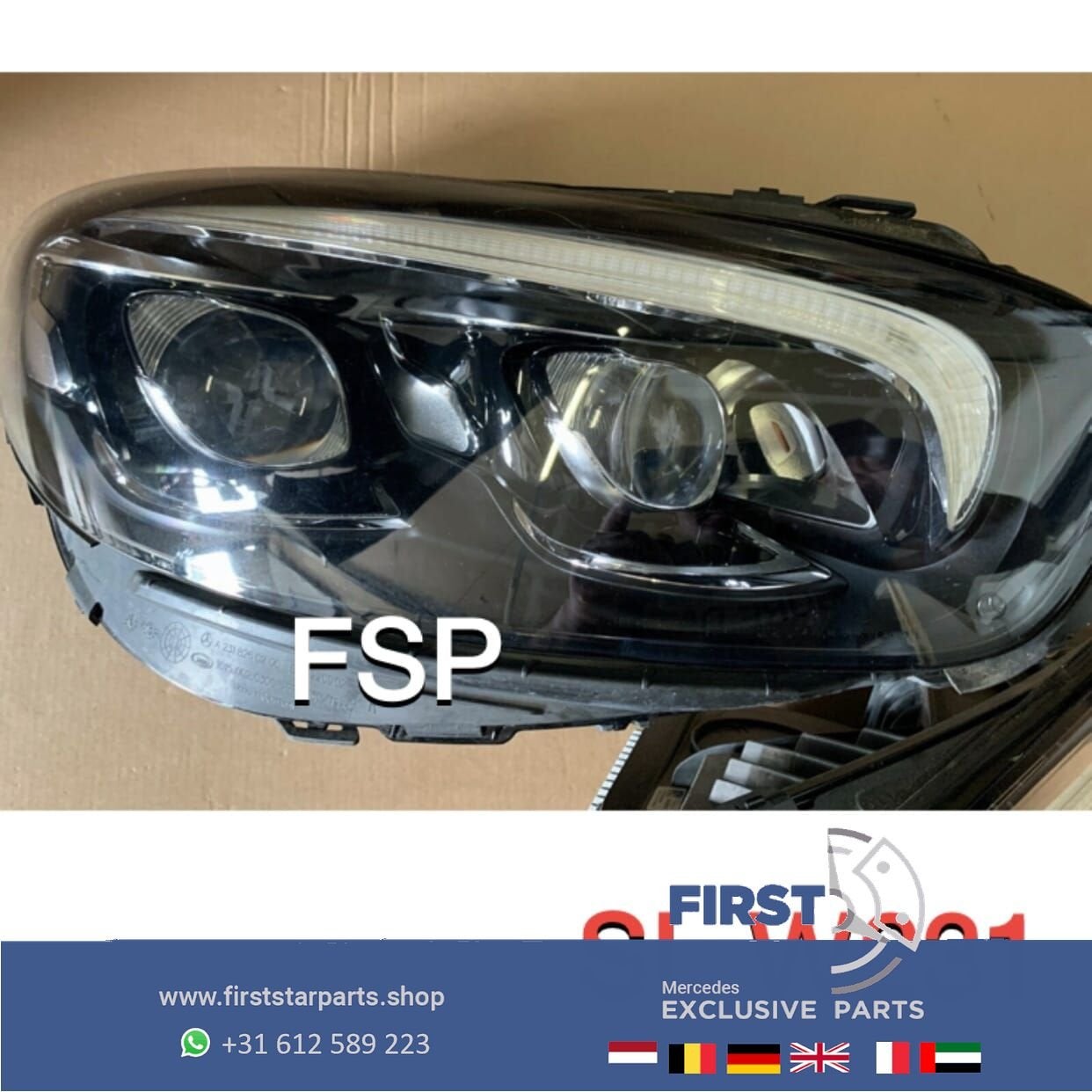 W231 R231 LED FACELIFT ILS KOPLAMPEN SET LINKS + RECHTS COMP, Gebruikt, -, Ophalen of Verzenden, -