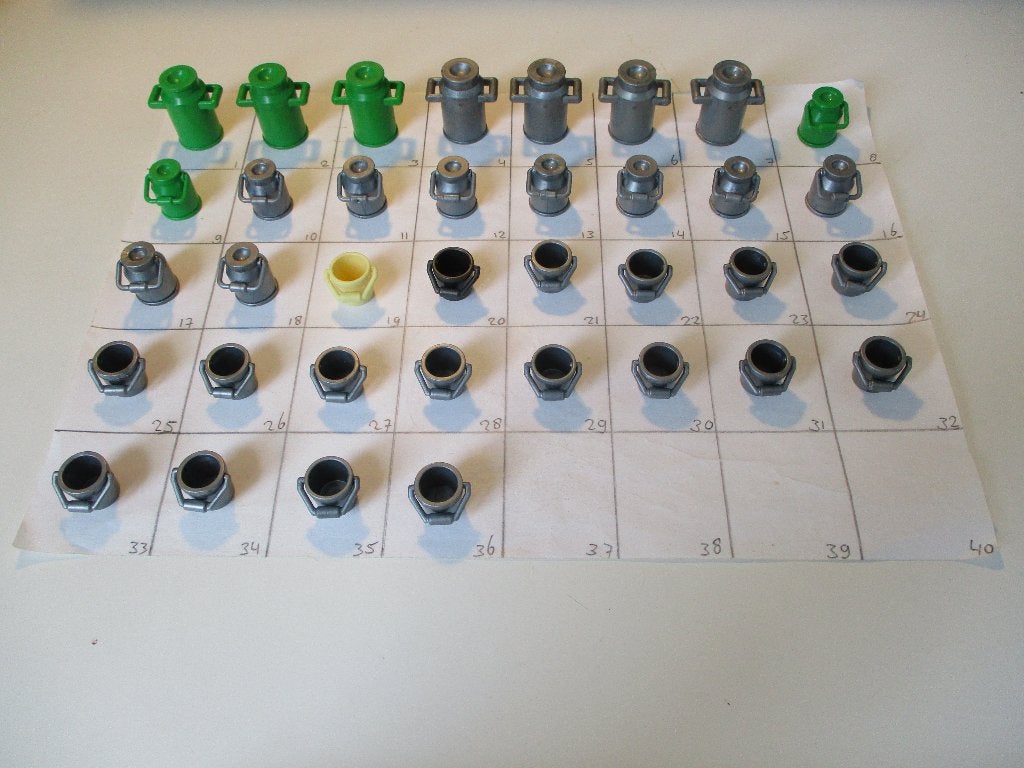 playmobil onderdelen melkbussen/emmers, Losse onderdelen, Overige typen, Ophalen of Verzenden, Zo goed als nieuw