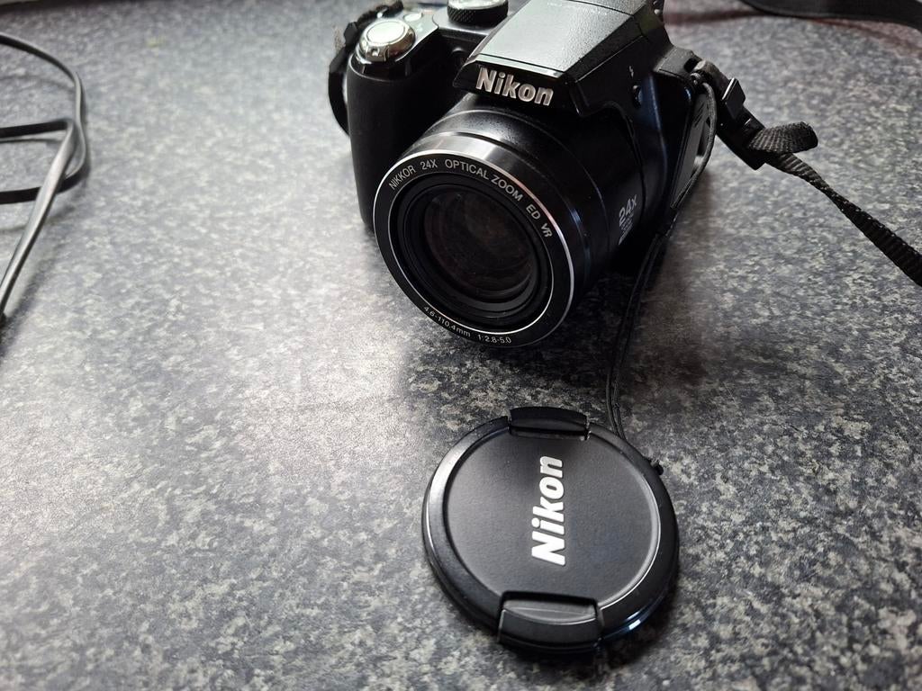 Nikon Coolpix P90 Digitale Camera - Zwart, Audio, Tv en Foto, Fotocamera's Digitaal, Ophalen, Gebruikt, Compact, Nikon