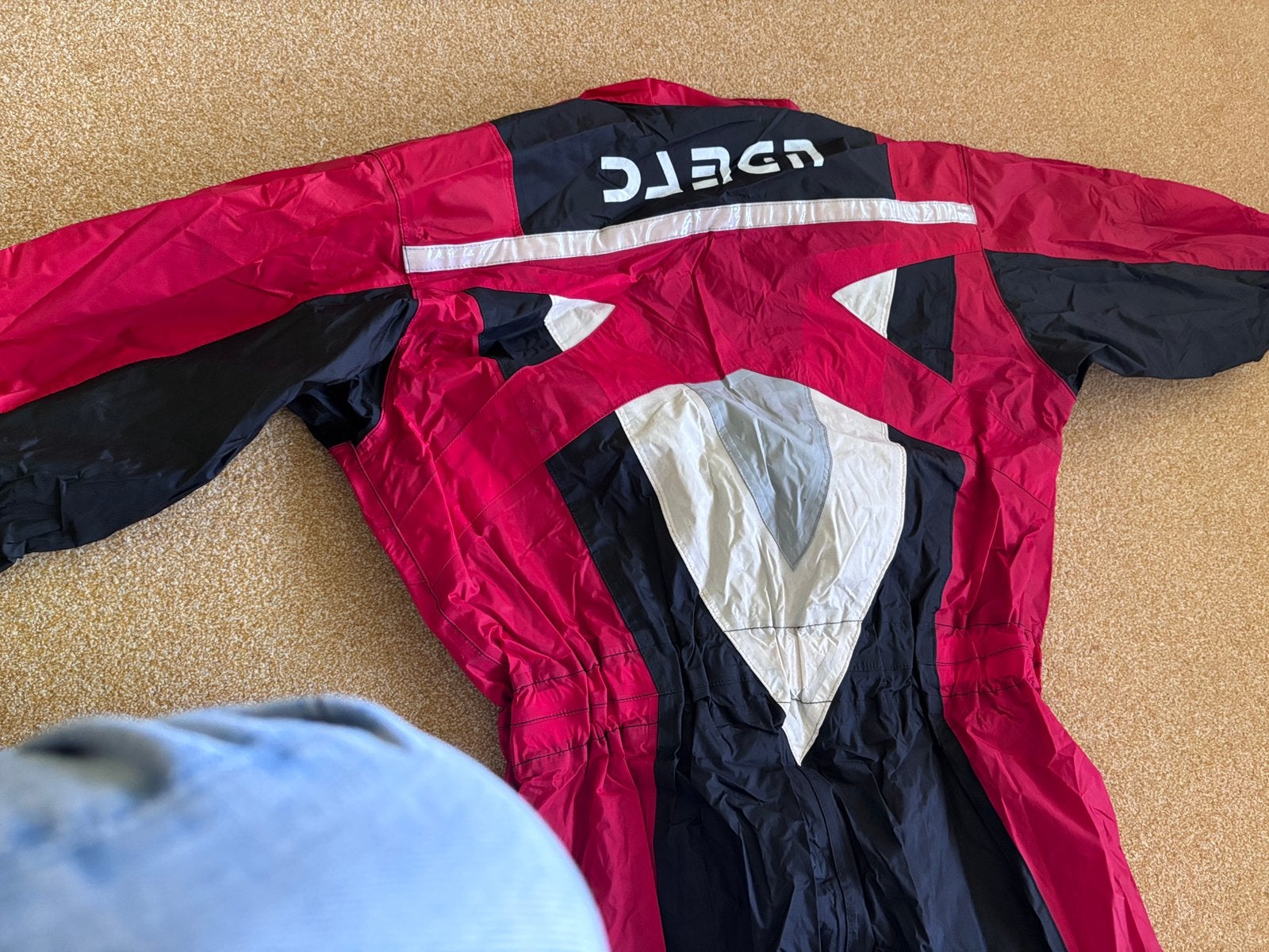 Damen motor regenoveral maat XL/54, Caravans en Kamperen, Ophalen of Verzenden, Gebruikt, Regenpak, Heren