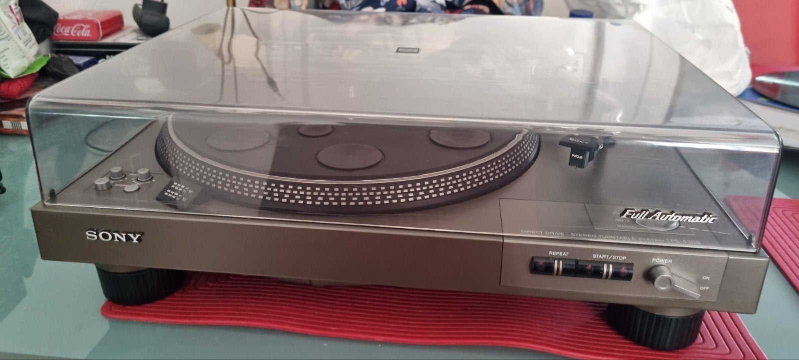 SONY PS4300 DIRECT DRIVE PLATENSPELER, Ophalen of Verzenden, Zo goed als nieuw, Sony