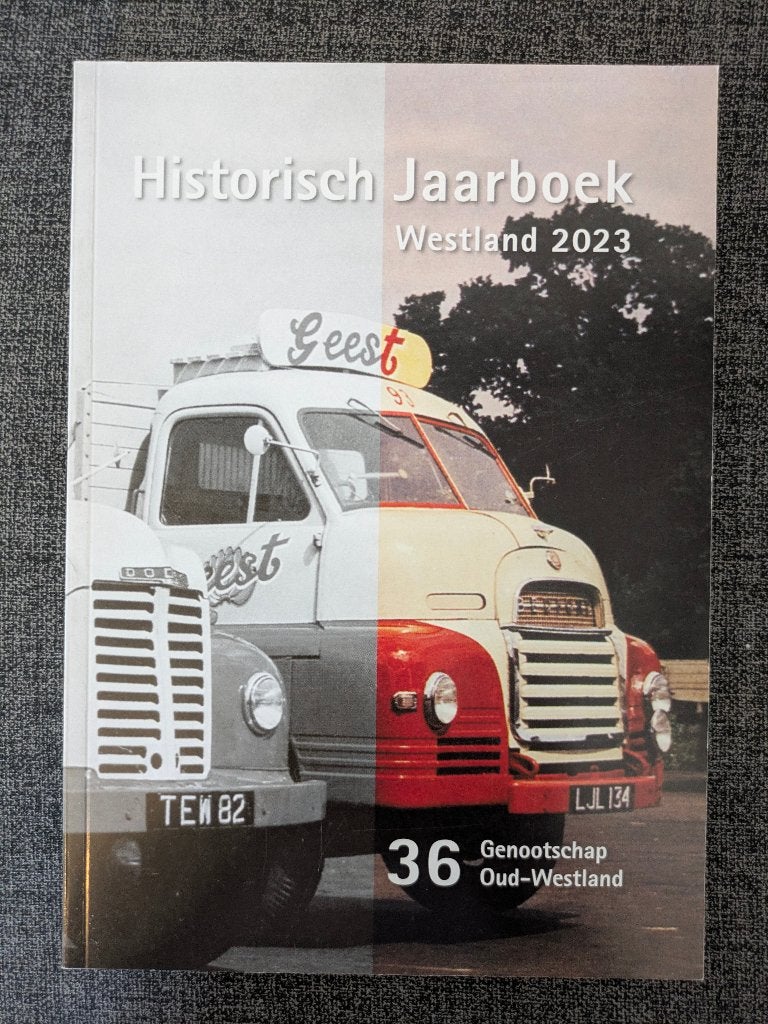 Historisch Jaarboek Westland 2023 (ongelezen), Boeken, Geschiedenis | Stad en Regio, Ophalen of Verzenden, Nieuw