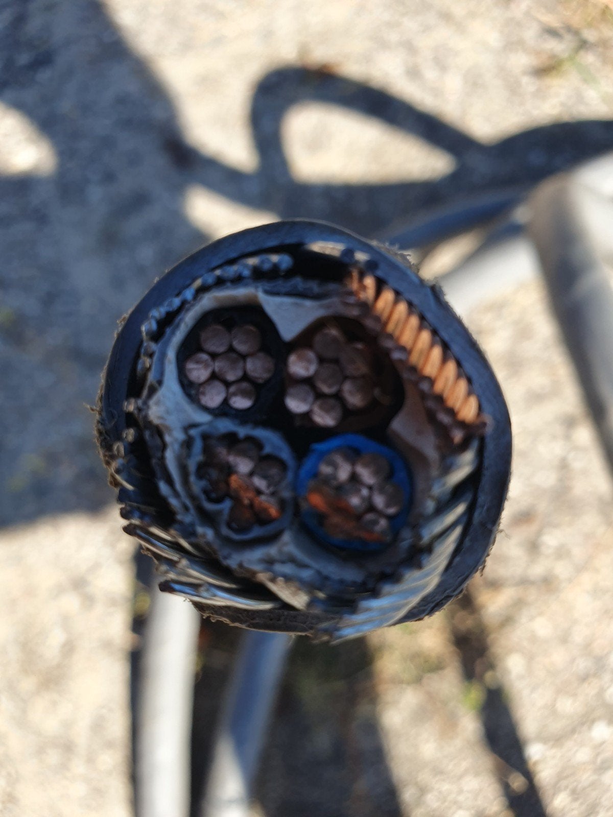 grondkabel, Doe-het-zelf en Verbouw, Elektra en Kabels, Ophalen, Nieuw, Kabel of Snoer